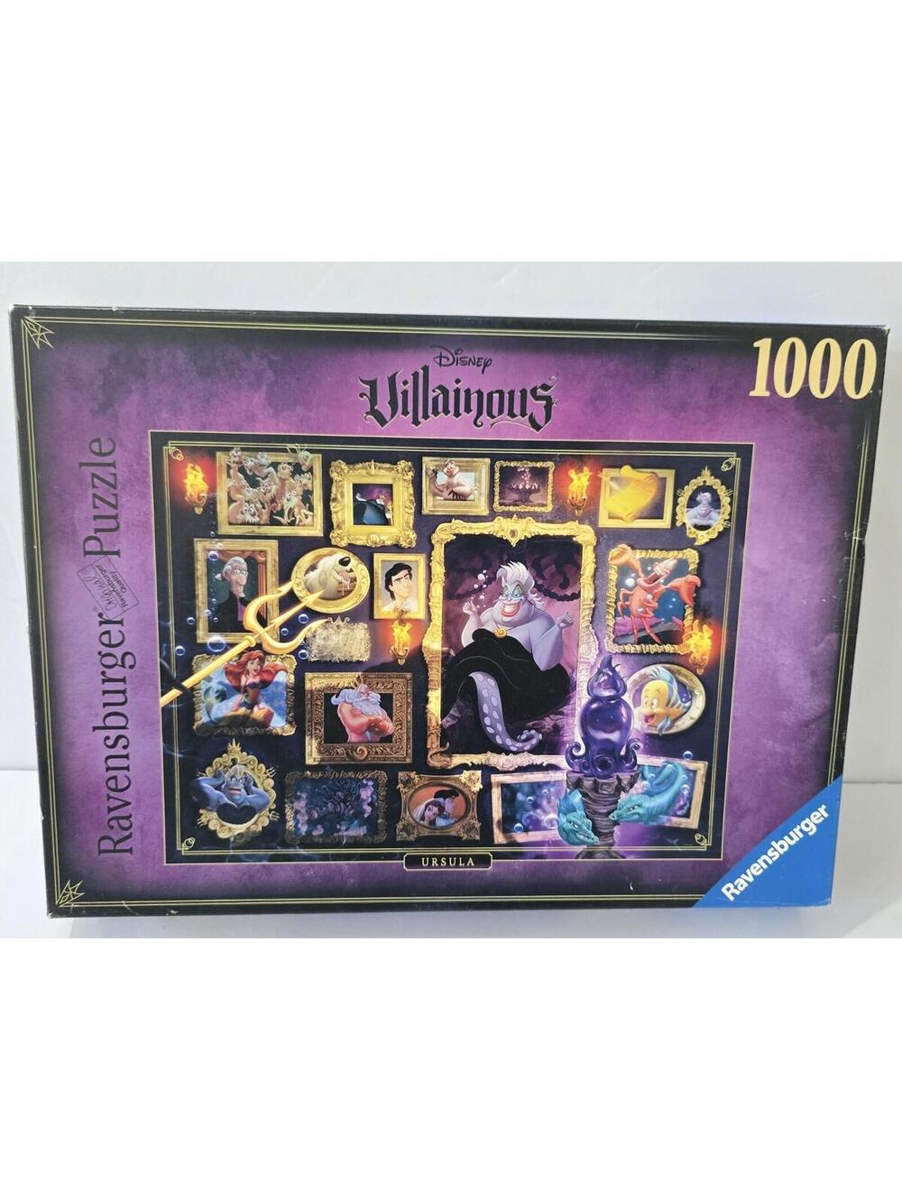 Ravensburger Disney Villainous Ursula 1000 Pc Jigsaw Puzzle